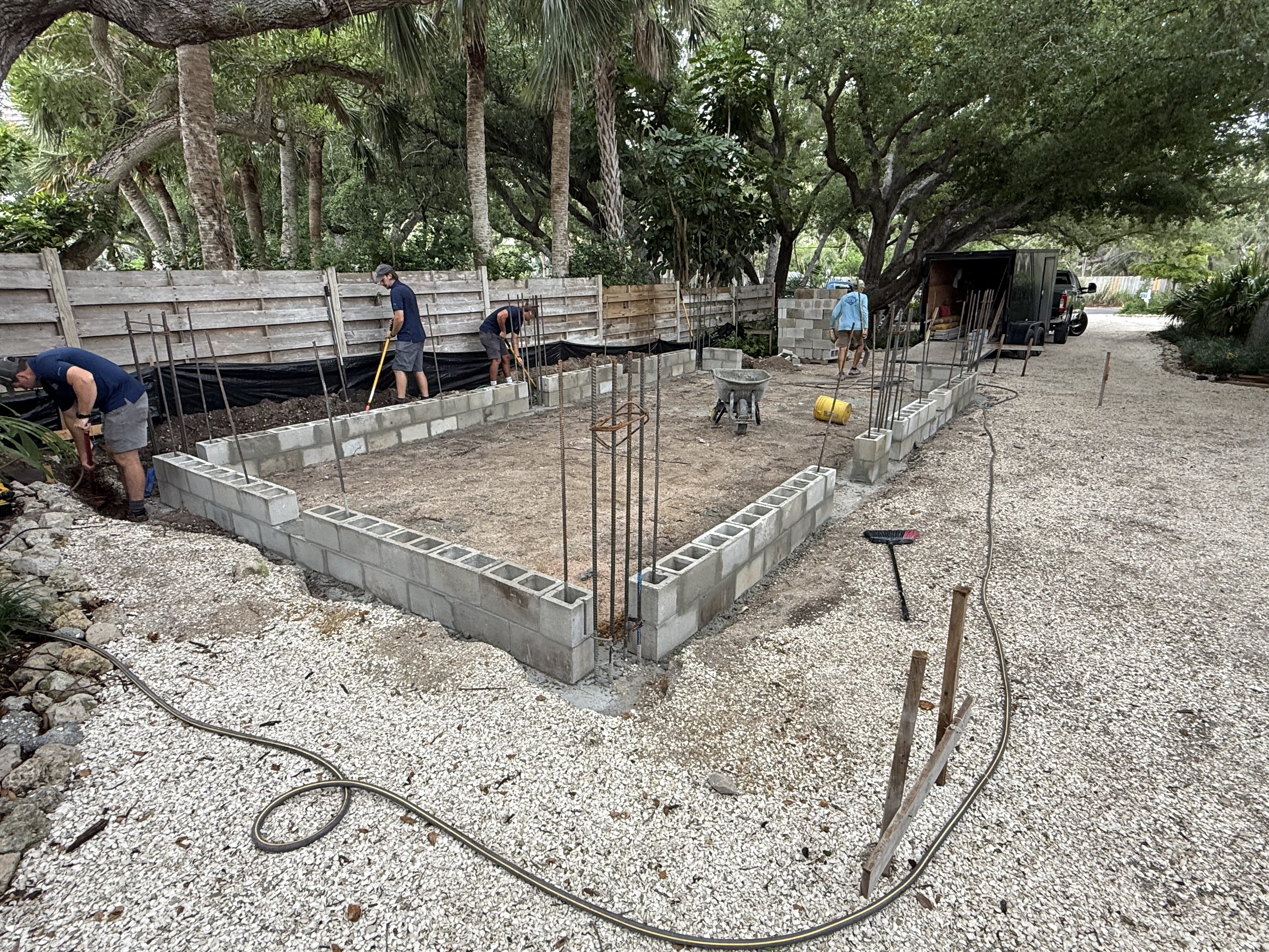 Point of Rocks Road garage addition